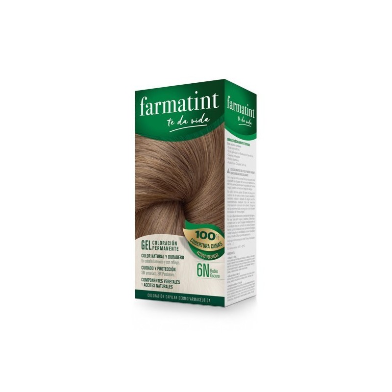 Farmatint 6n rubio oscuro 130ml. Farmatint - 1
