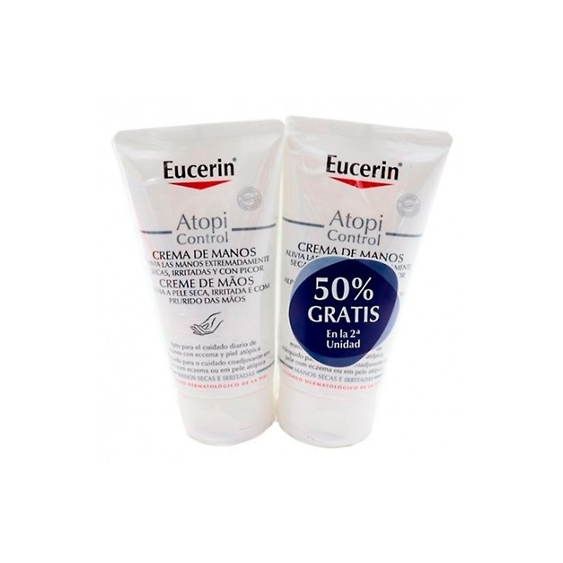 Eucerin atopicontrol duplo manos 2ª 50% Eucerin - 1