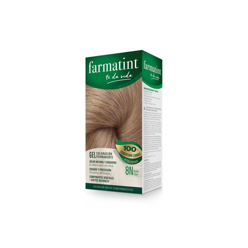 Farmatint 8n rubio claro 130 ml. Farmatint - 1