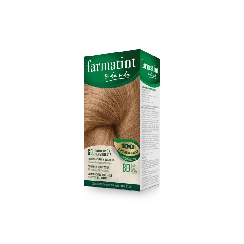 Farmatint 8d rubio claro dorado 130 ml. Farmatint - 1