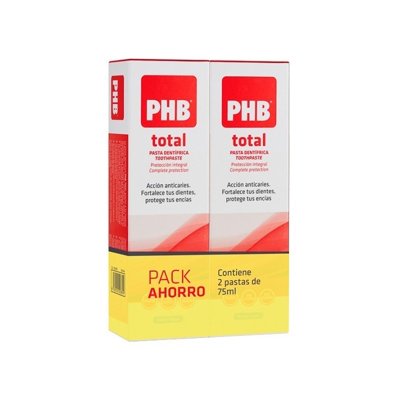 Phb pasta total duplo 75ml + 75ml PHB - 1