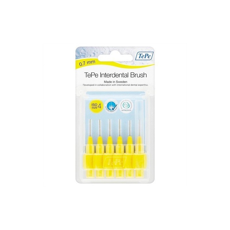 Tepe interdental 0,7 mm amarillo 6 uds Tepe - 1