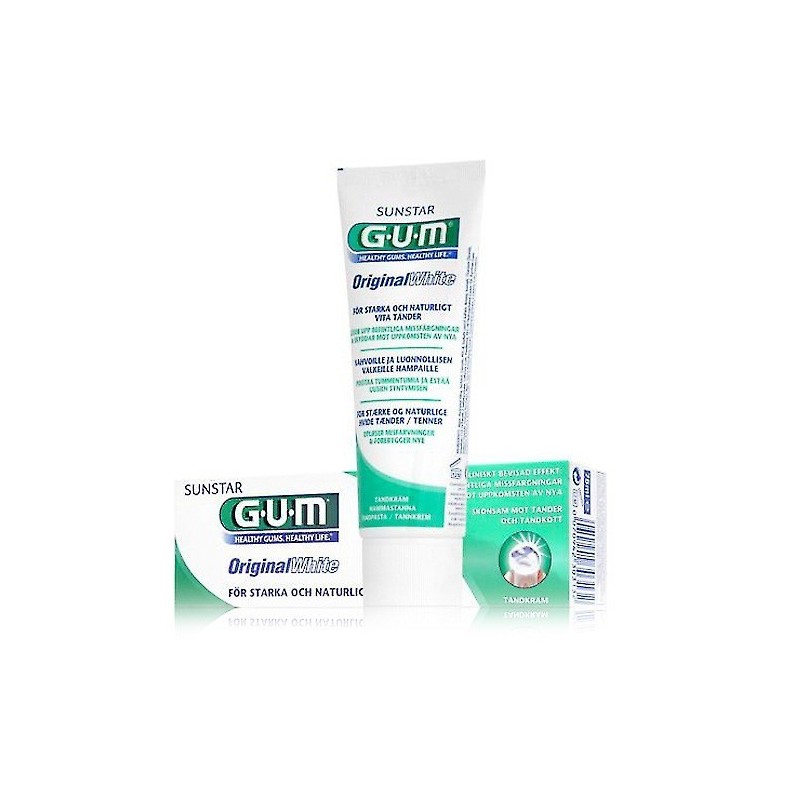 Gum original white pasta dental 75 ml Gum - 1