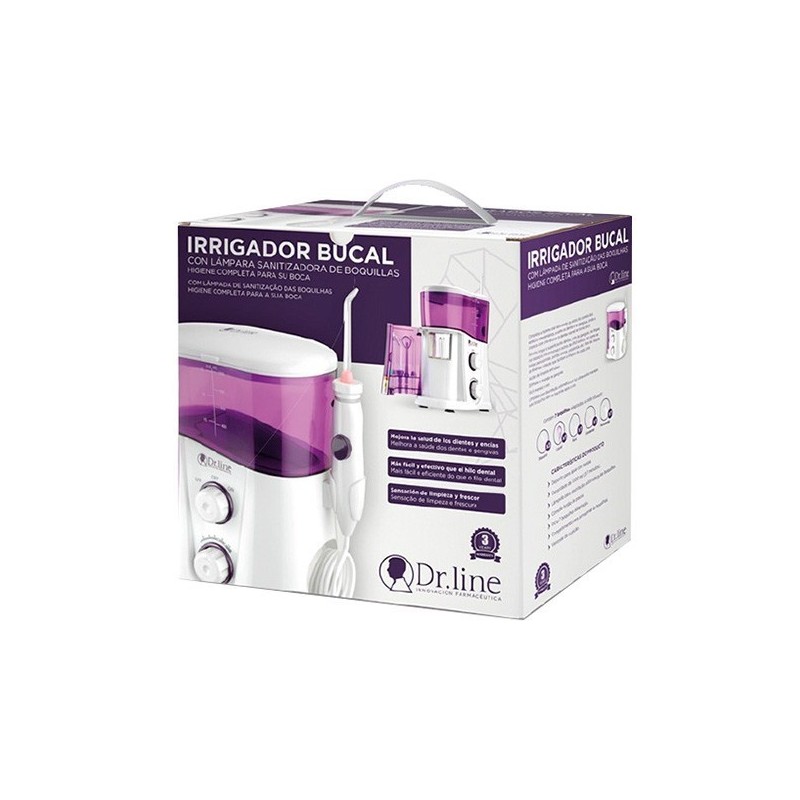 Dr line irrigador bucal c/lampara uv Clarben - 1