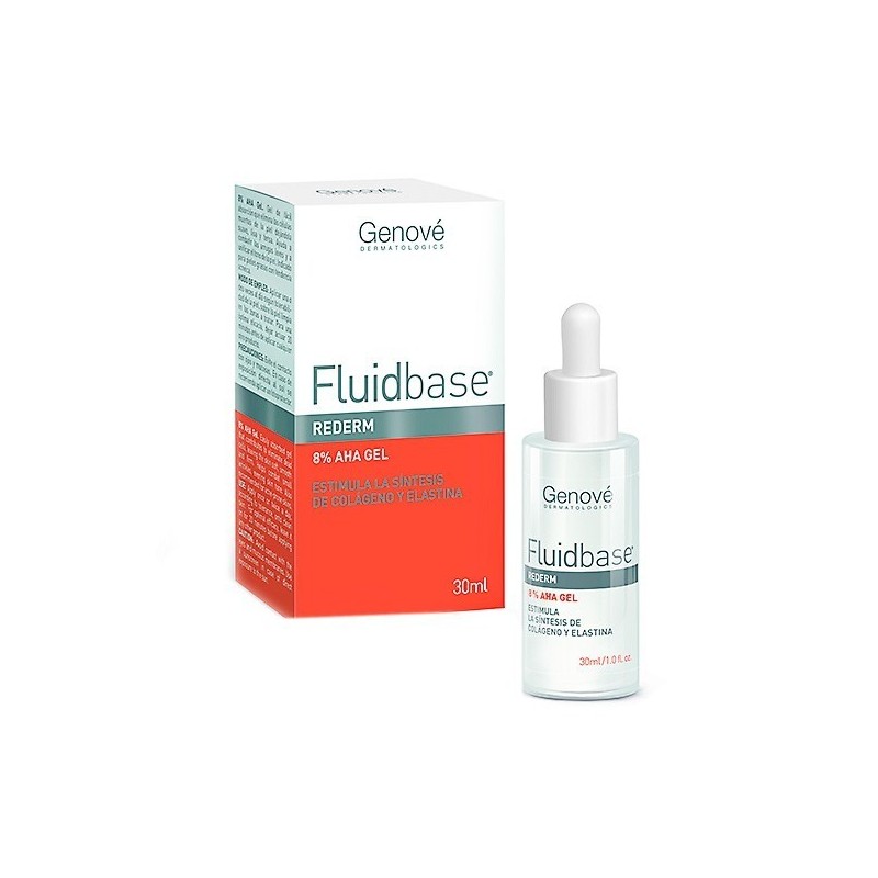 Genove fluidbase rederm 8% aha gel 30ml Genove - 1