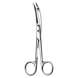 Tijeras curvas corysan 14 cm blister
