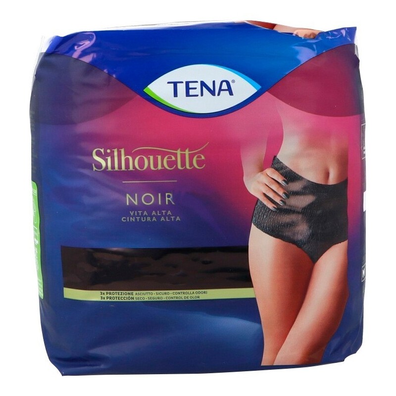 Tena silhoutte negro cint. alta t/g 8ui Tena - 1