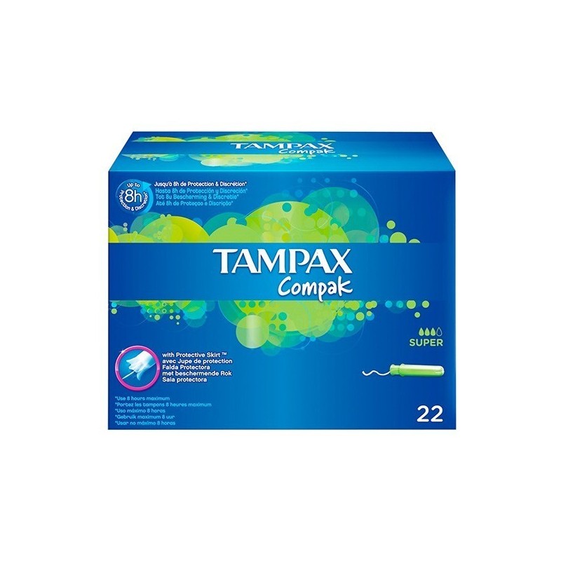 Tampax tampones compak super 22und Tampax - 1