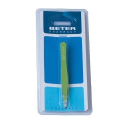 Pinzas depilar acero inox oblicua beter