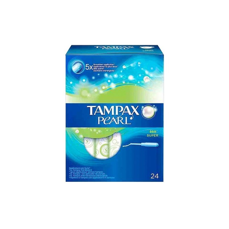 Tampax tampones pearl super 24 uds Tampax - 1