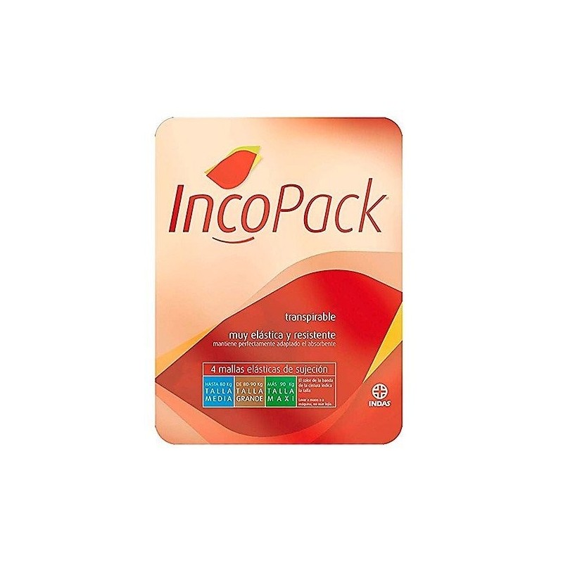 Incopack braga elastica t/maxi 4und. Incopack - 1