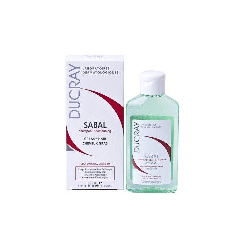 Ducray sabal champu cabello graso 125 ml Ducray - 1