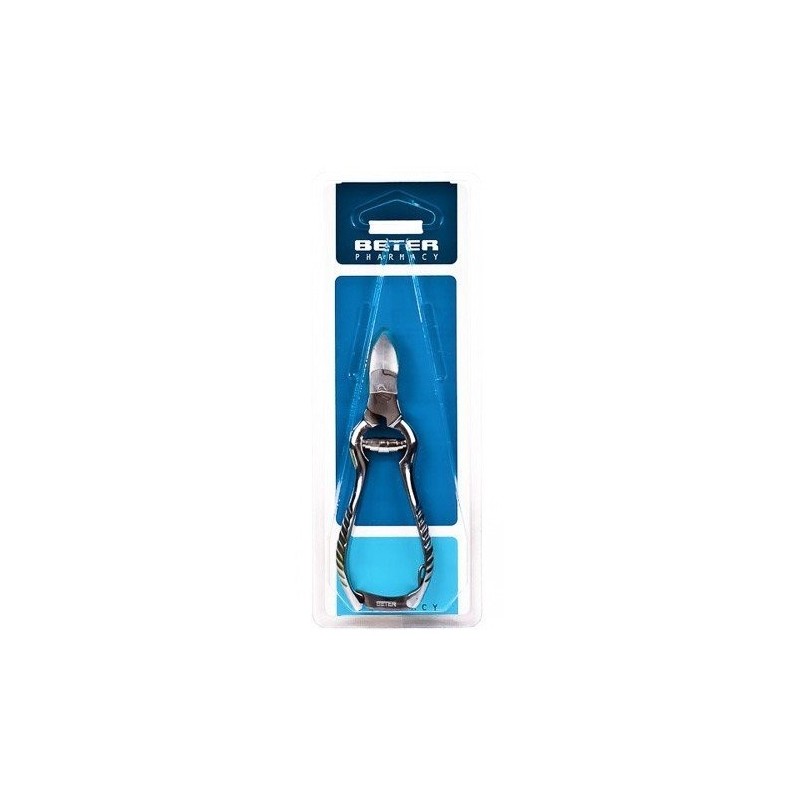 Alicate pedicuro cromado 12cm prof beter Beter - 1