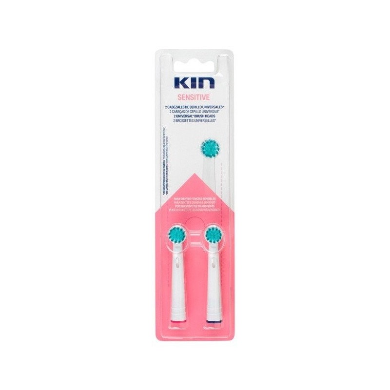 Kin recambio sensitive cepillo eléctrico 2uds Kin - 1