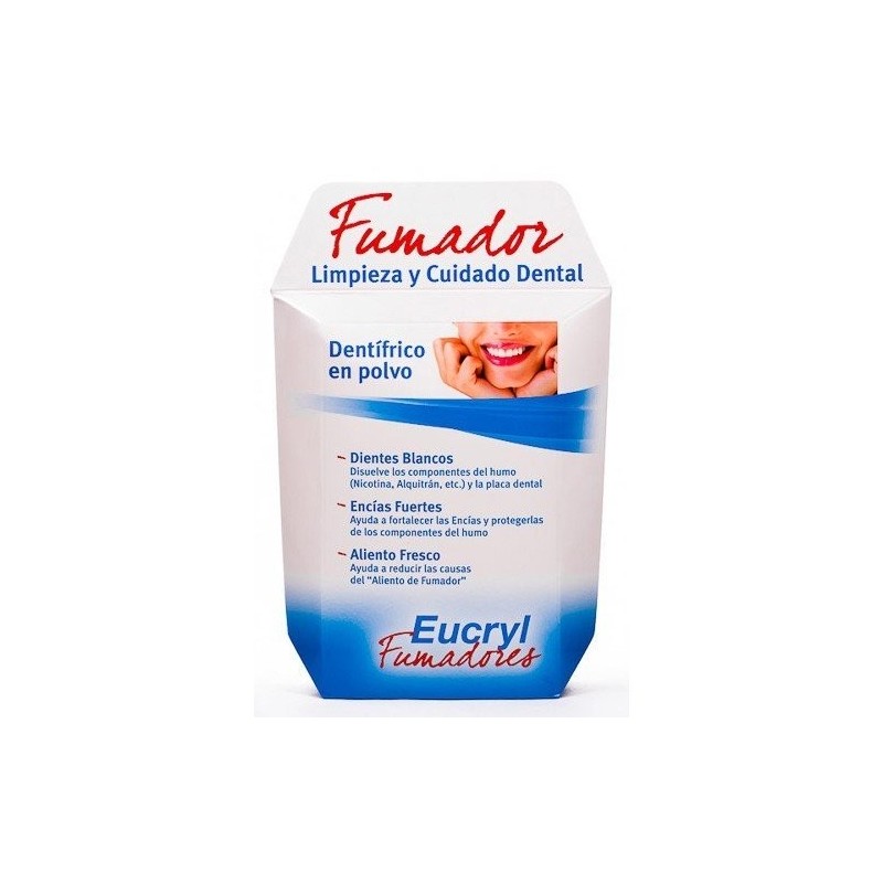 Dentyucral polvo fumadores 50 gr. Eucryl - 1