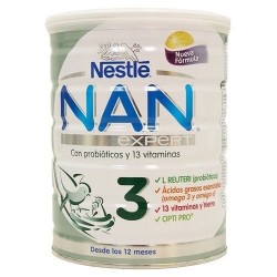 Nestle nan optipro 3 leche de crecimiento 800g Nestlé Nan - 1