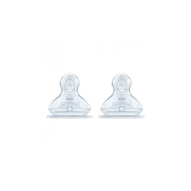 Nuk tetina first choice+ 2l silicona 2u Nuk - 1