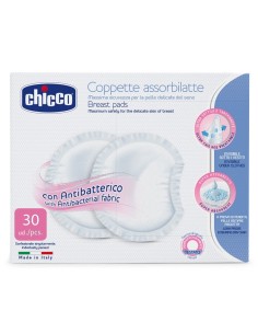 Chicco discos absorb. antibacterias 30u Chicco - 1