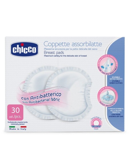 Chicco discos absorb. antibacterias 30u Chicco - 1