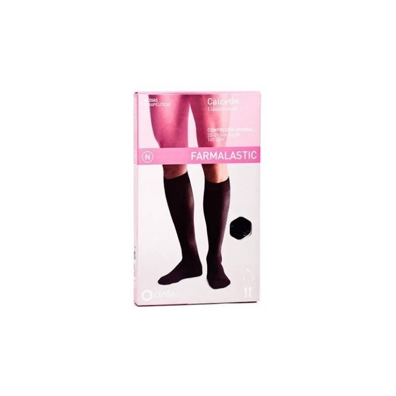 Calcetin farmalastic negro talla pequeña Farmalastic - 1