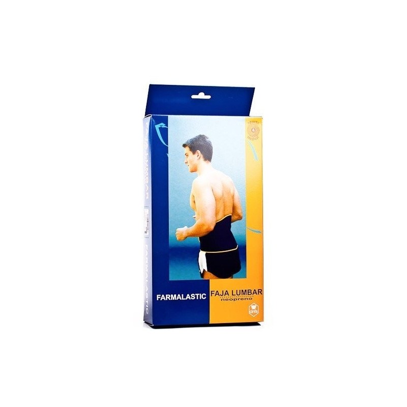 Faja farmalastic lumbar neopreno t/2 Farmalastic - 1