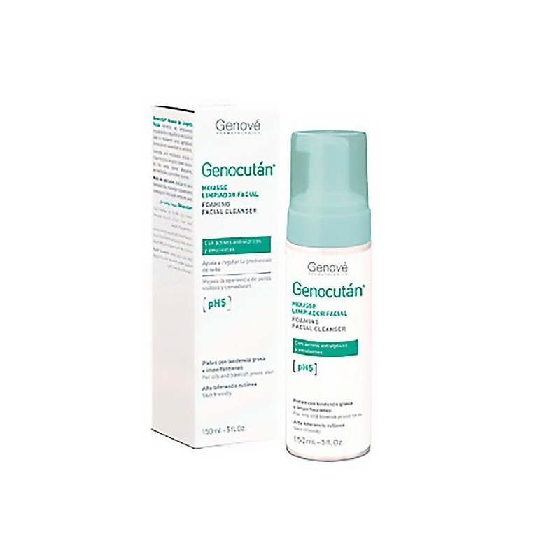 Genocutan mousse limpiador facial 150ml Genove - 1
