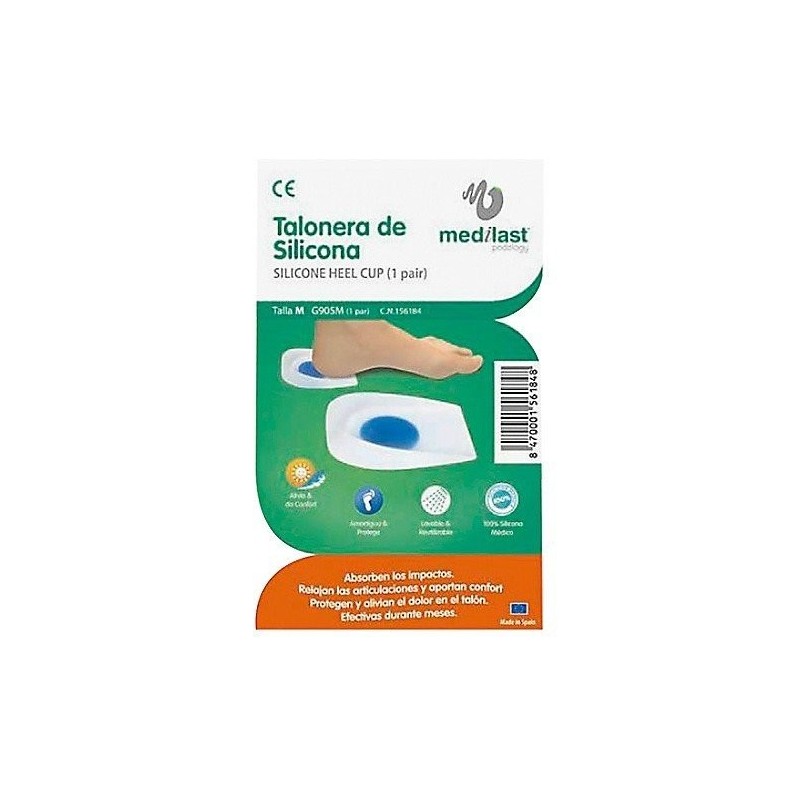 Medilast talonera fresil silicona talla-s Medilast - 1