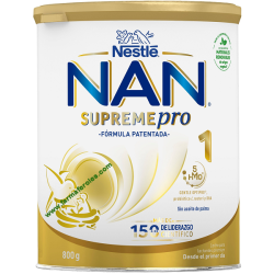 Nestle nan optipro supreme 1 leche de inicio 800g