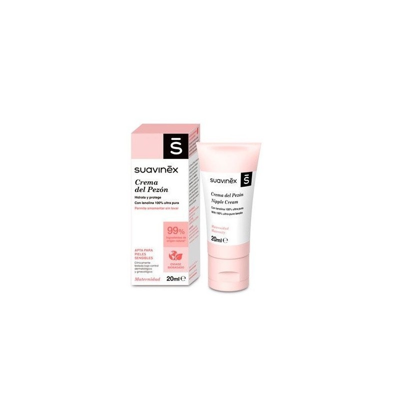 Suavinex crema cuidado del pezón 20ml Suavinex - 1