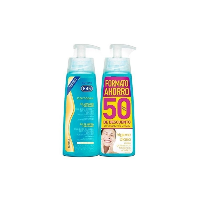 Lutsine bactopur gel limpiador 2x200ml Lutsine - 1
