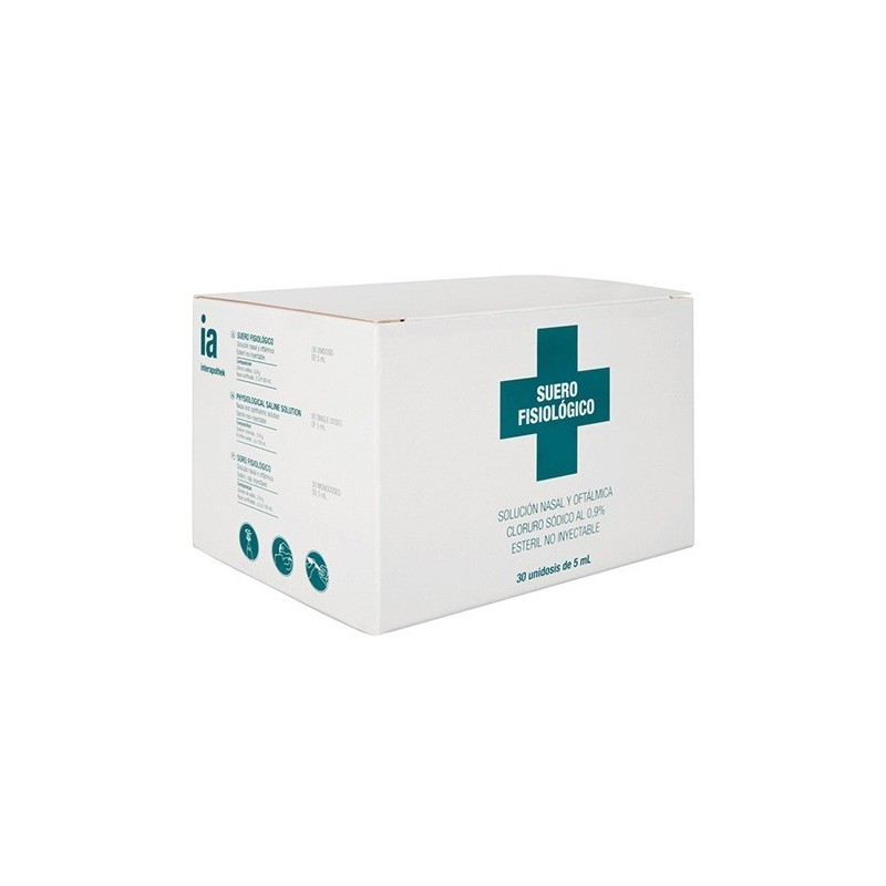 Interapothek suero fisiológico 30monodosis Interapothek - 1