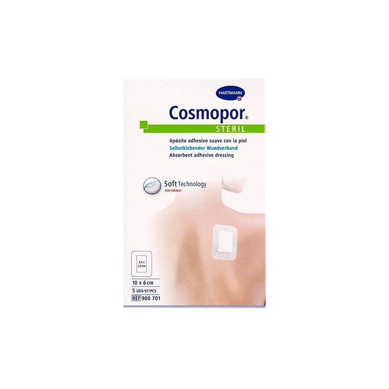 Cosmopor steril 10 x 6 cm 5 uds Cosmopor - 1