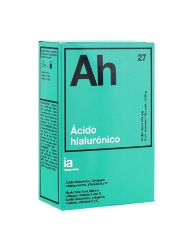 Interapothek ácido hialurónico 30 cápsulas Interapothek - 1