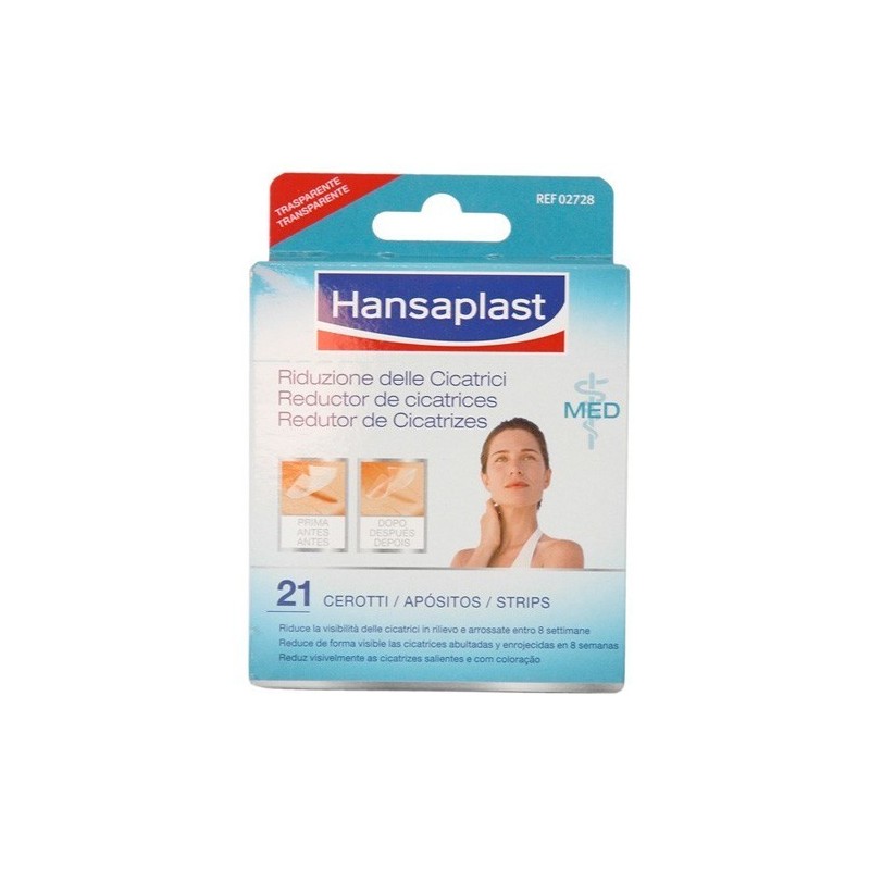 Hansaplast cicatrices 3,8cmx6,8cm 21 apósitos Hansaplast - 1