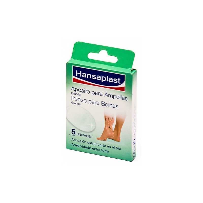 Hansaplast med apósitos ampollas grande 5uds Hansaplast - 1