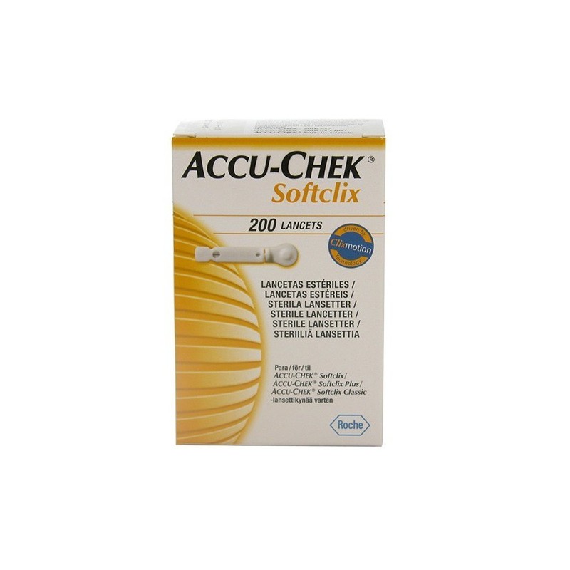 Softclix ii 200 lancetas roche Softclix - 1