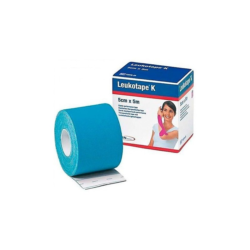 Leukotape k azul claro 5 cm x 5 cm Leukotape - 1