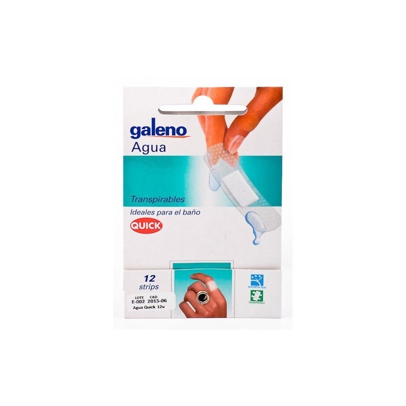 Tiras quita-rapid transp. 12 u.i. galeno Galeno - 1