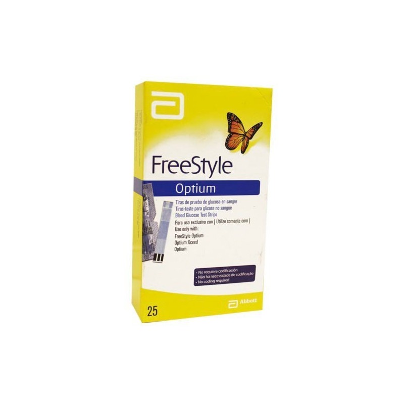 Freestyle optium 50 tiras abbott Freestyle - 1