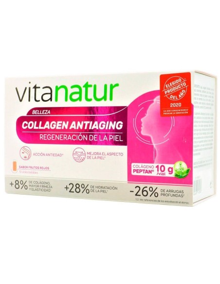 Vitanatur collagen antiagin 10 viales Vitanatur - 1
