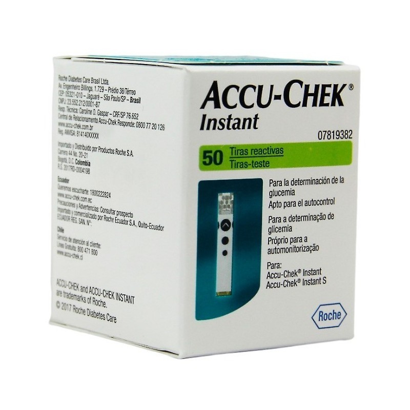 Accu-chek instant 50 tiras Accu-Chek - 1