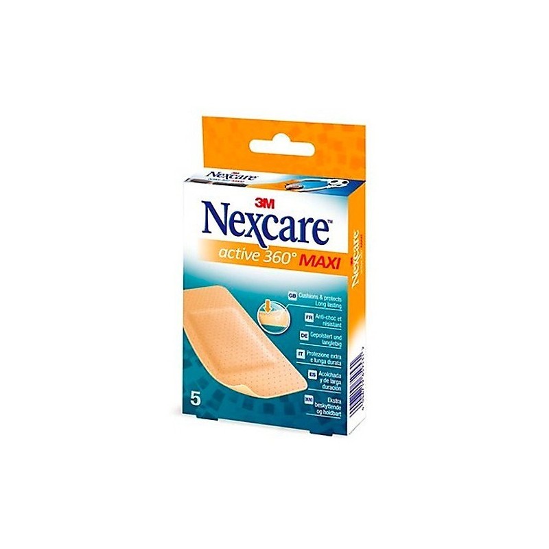 Nexcare active 360º 10x6cm 5und. Nexcare - 1