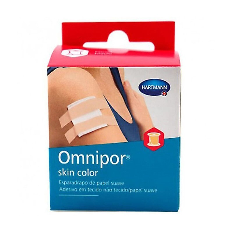Hartmann omnipor esparadrapo skin color 5mx5cm Omnipor - 1