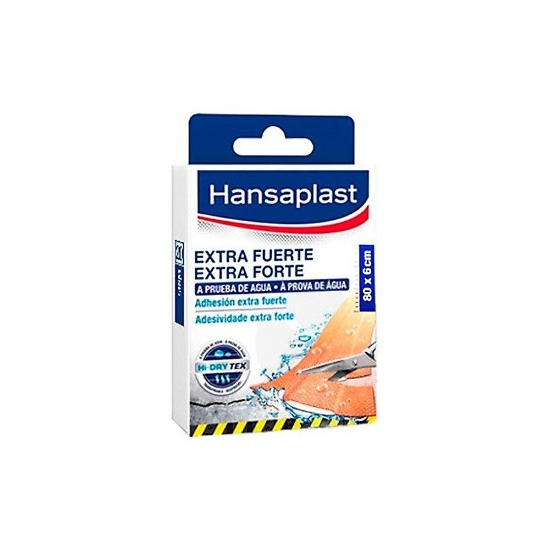 Hansaplast extra fuerte apósito para cortar 80x6cm Hansaplast - 1