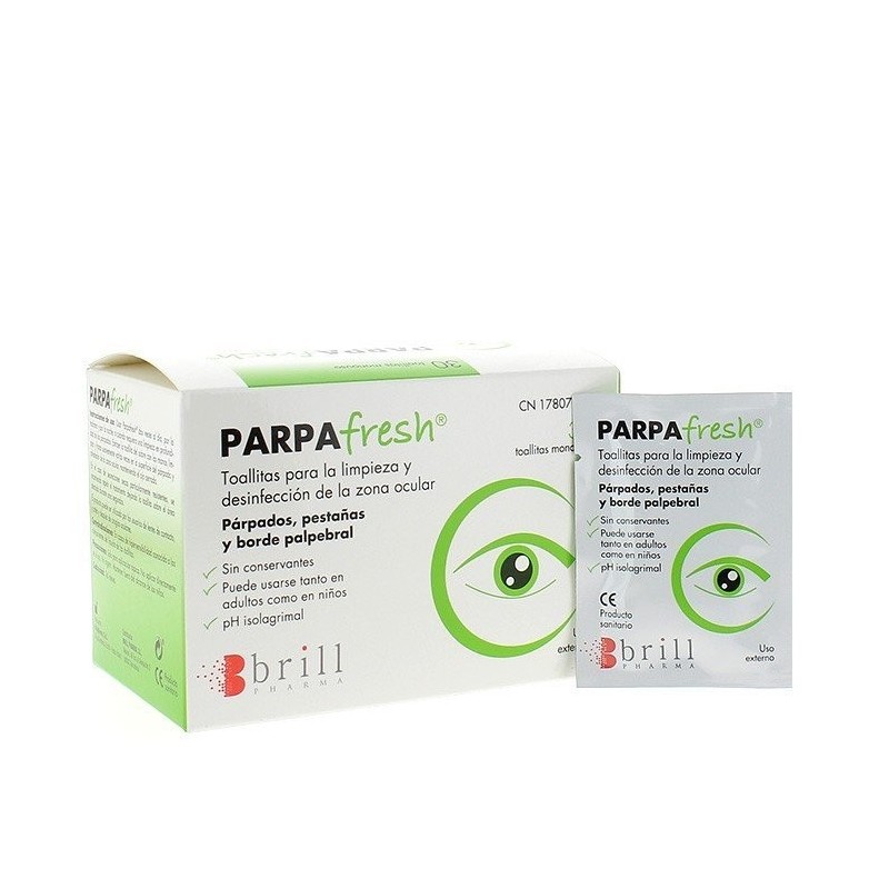 Parpafresh 30 toallitas Brill Pharma - 1