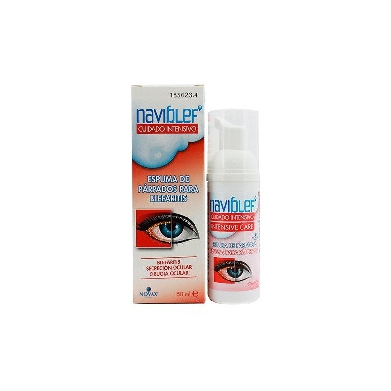 Naviblef espuma limp parpado intens 50 ml Llorens - 1