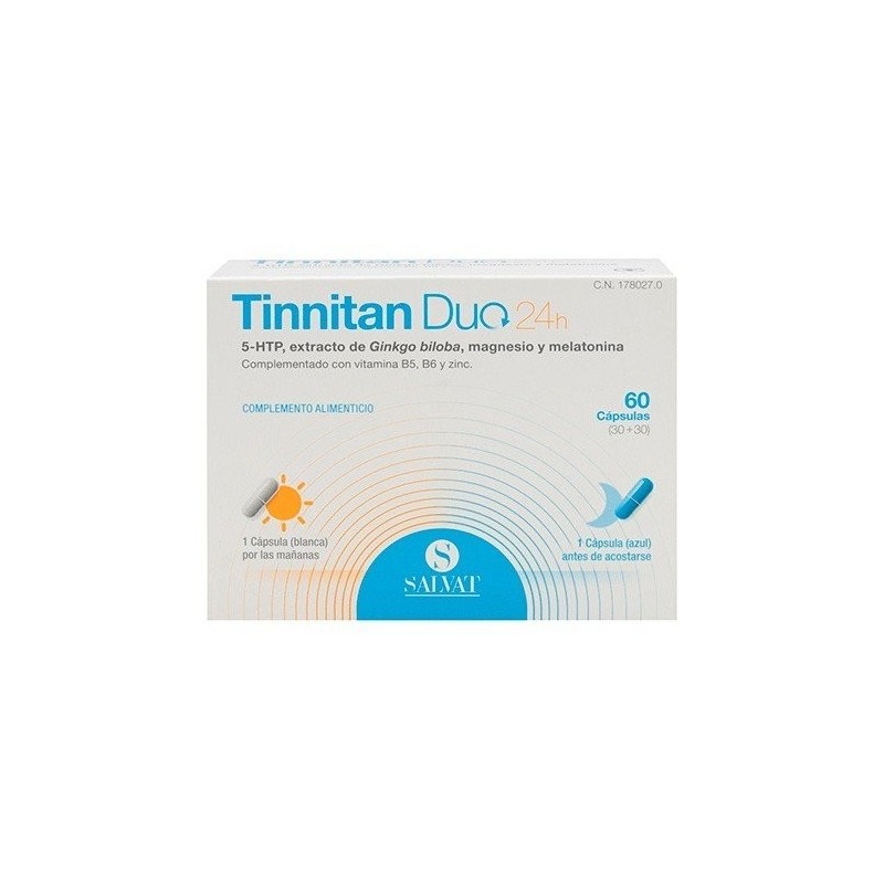 Tinnitan duo 24h 30 cápsulas Salvat - 1