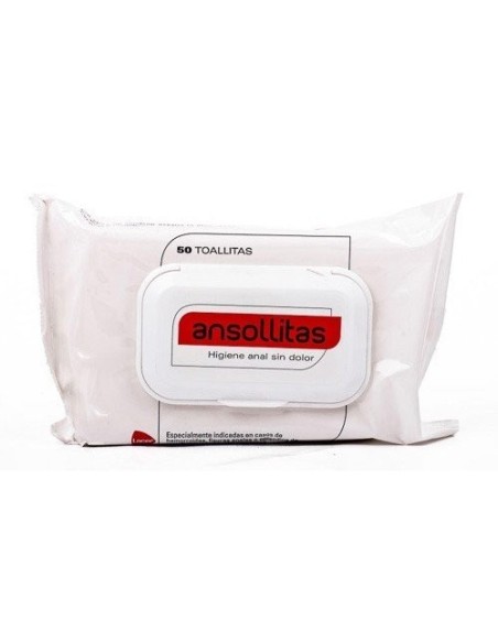 Ansollitas higiene anal 50 toallitas Ansollitas - 1