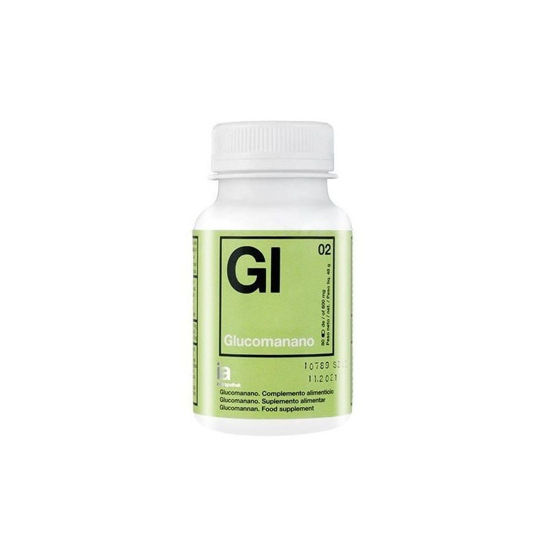 Interapothek glucomanano 80 cápsulas Interapothek - 1