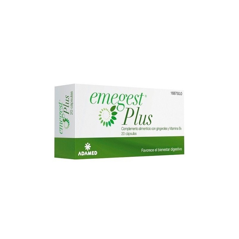 Emegest plus 20 capsulas Emegest - 1